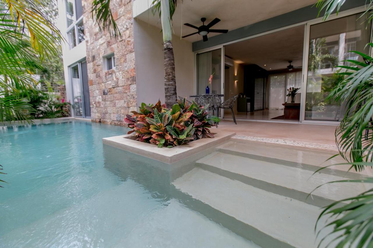 Alma De Flores Private Pools Suites ตูลุม ภายนอก รูปภาพ