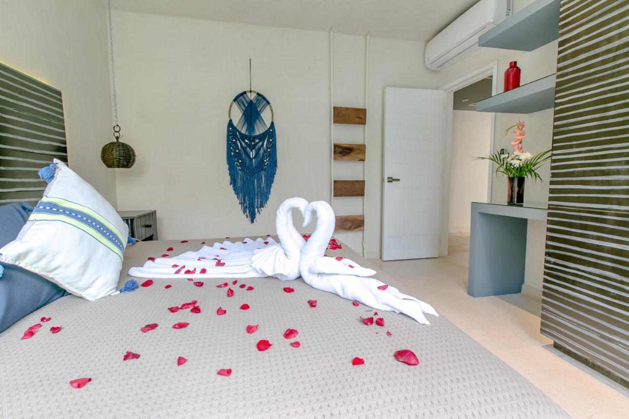Alma De Flores Private Pools Suites ตูลุม ภายนอก รูปภาพ